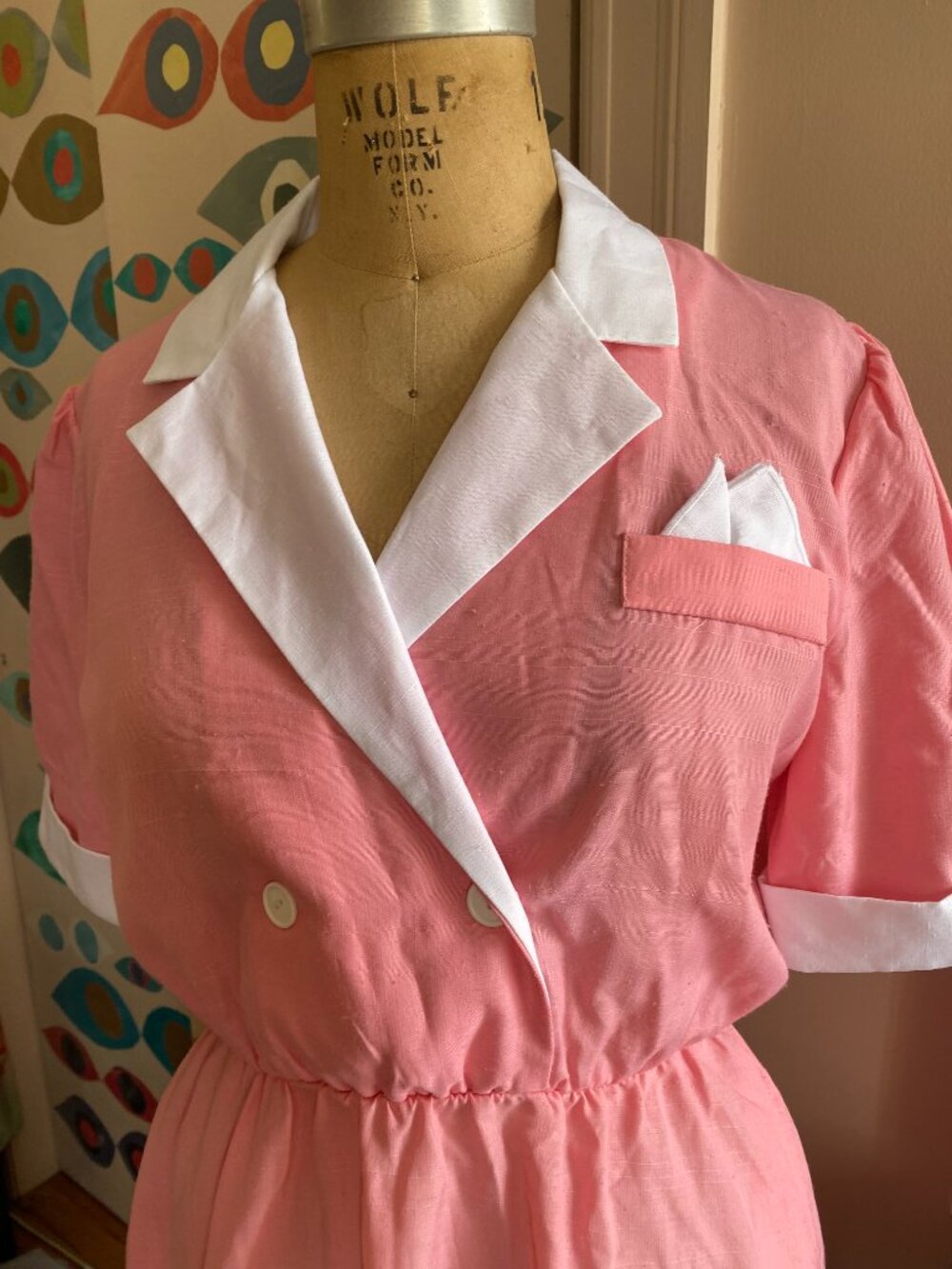 Vintage Pink Shirt Dress – Tradition Sportswear Canada